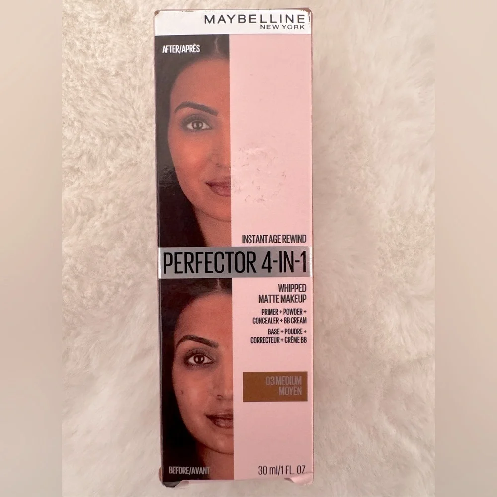 💃 Maybelline Instant Age Rewind Perfector 4-In-1 Makeup - NIB